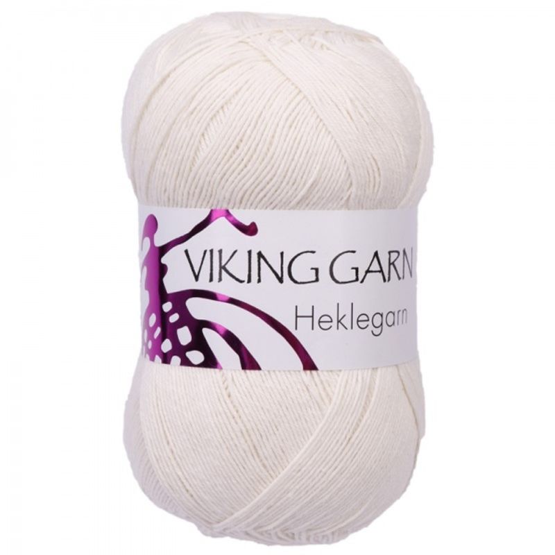 HEKLEGARN NATURHVIT 801