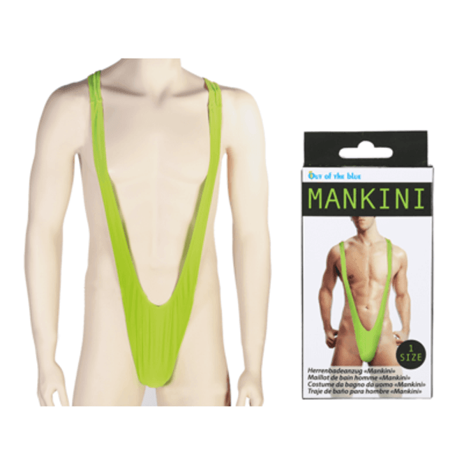 Hovedbilde Mankini grønn One size