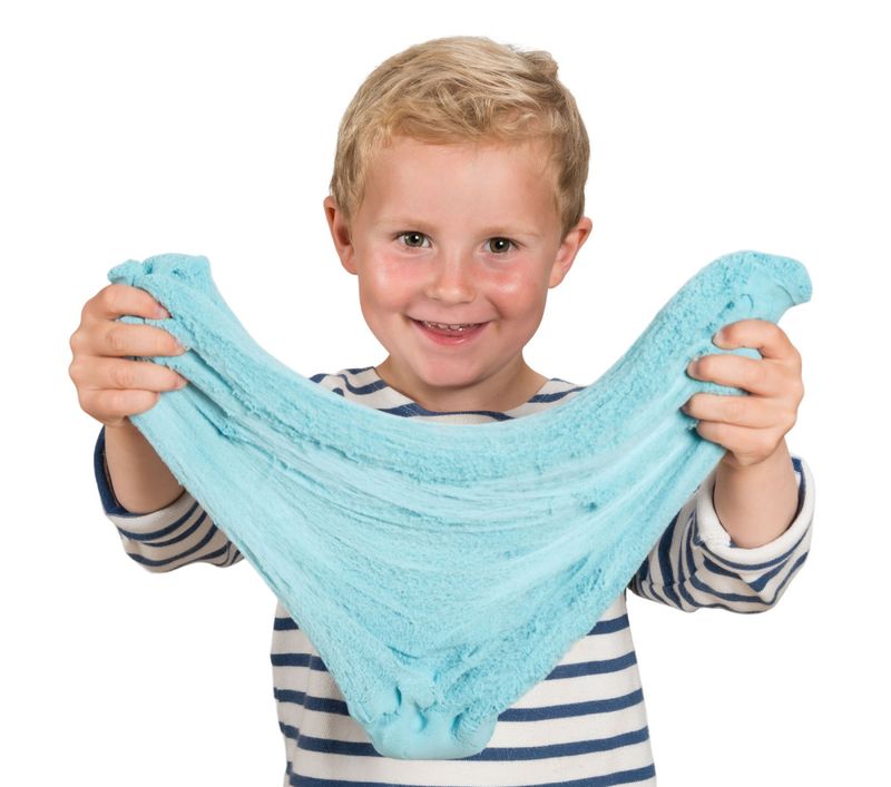 Fluffysand i koffert
