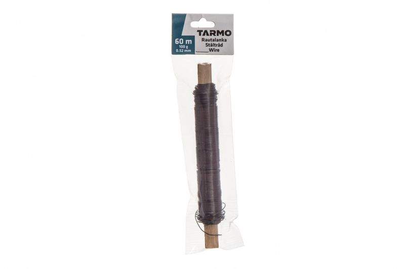 Wire metall brun 60m