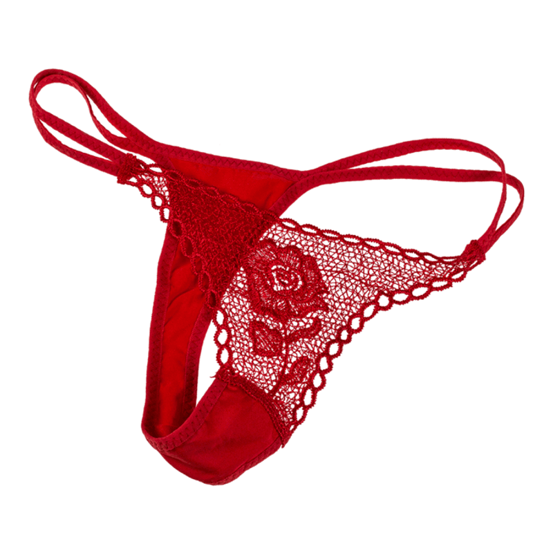 Rose med g-string