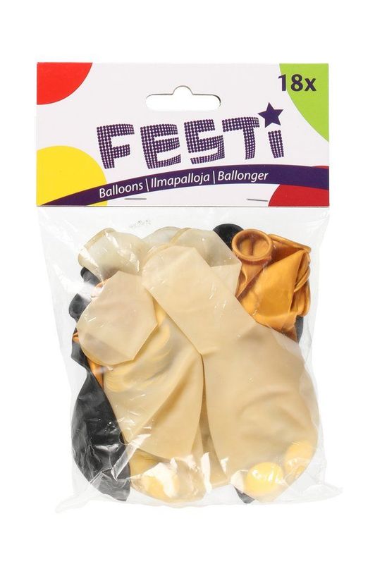 Ballonger med konfetti 18stk