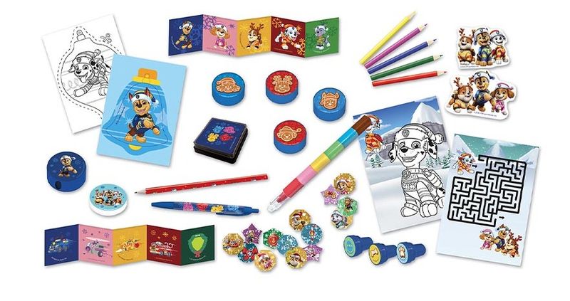 Paw Patrol adventskalender 30x45cm