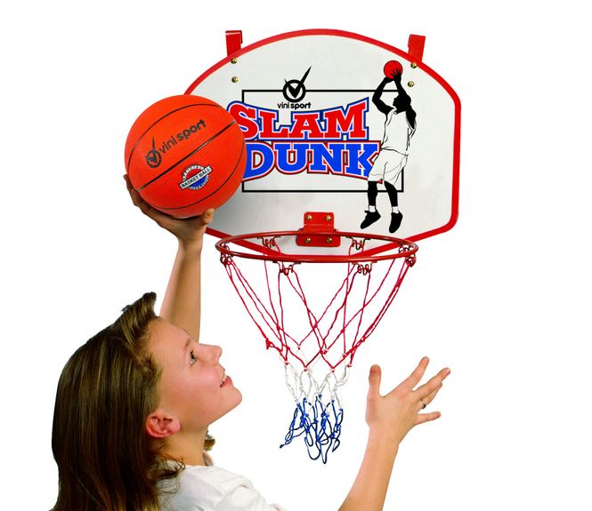 Hovedbilde Basket sett med stor ring 30cm, ball str. 3
