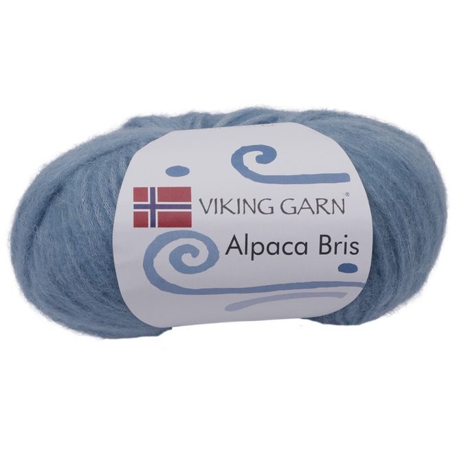 Hovedbilde Alpaca bris lys jeansblå 326