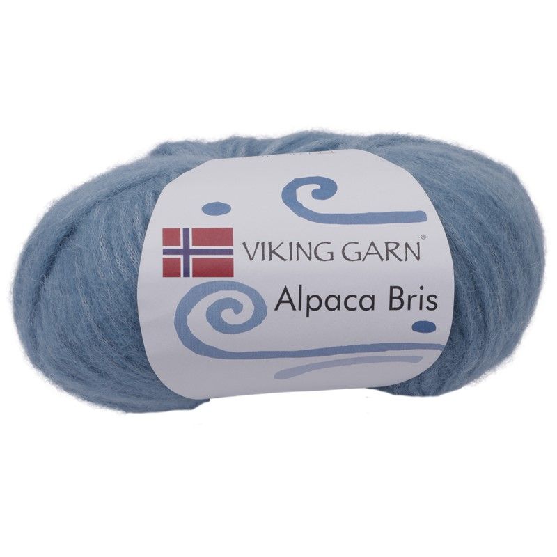 ALPACA BRIS LYS JEANSBLÅ 326