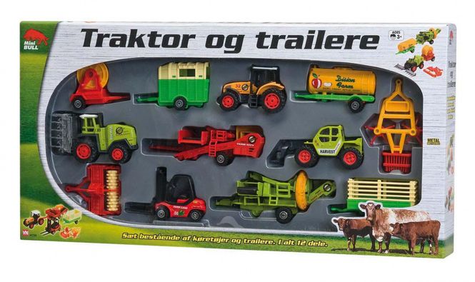 Hovedbilde Bondegårds kjøretøy og hengere gavesett 