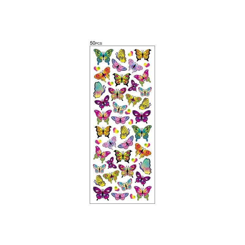 Tinka stickers sommerfugler små