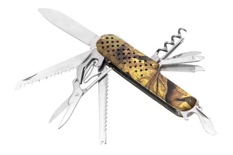 Multikniv med 14 funksjoner