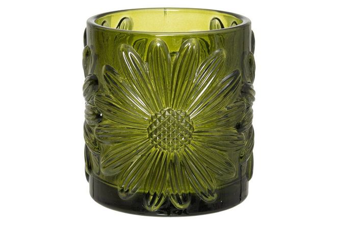 Hovedbilde Lysglass Flora grønn