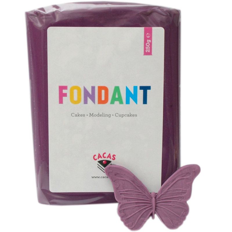 Fondant Cacas Mørk Lilla