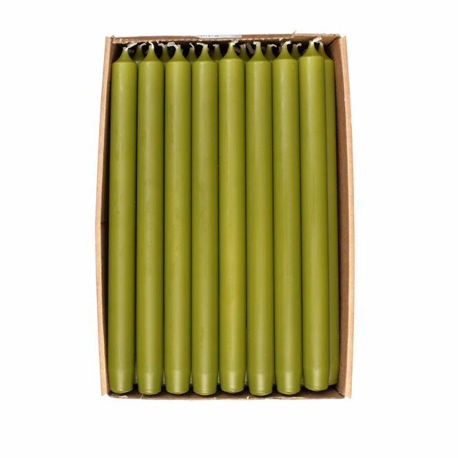 Hovedbilde Kronelys Olive Green PRIS PR. STK