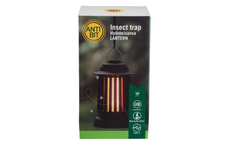 Insektsfelle med flammeeffekt