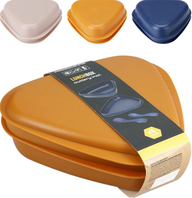 Hovedbilde Lunsjboks tursett 4 deler 3ass