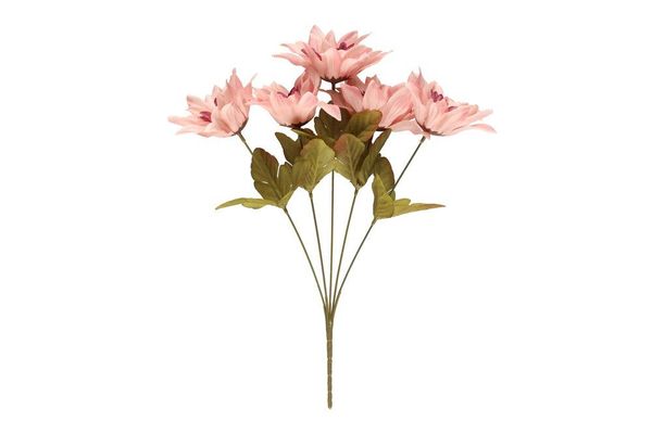 Dahlia bukett 40cm, 3 ass farger
