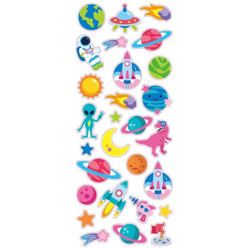 Tinka stickers space