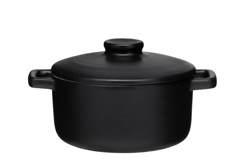 Maku mini robust ildfast skål med lokk 12cm