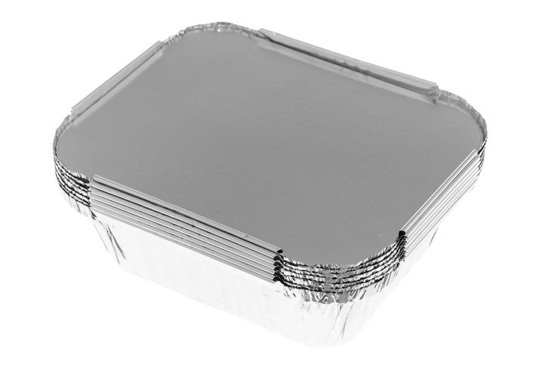 Aluminiumsformer med lokk 0.41L 7stk