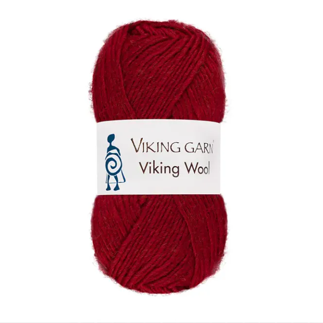 Hovedbilde Viking wool rød 560