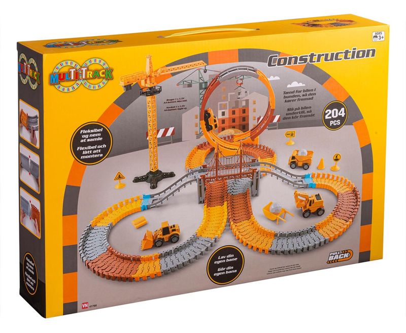 Multi-track construction 204 deler