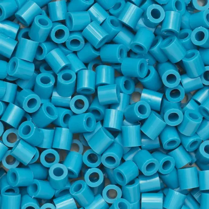 Hovedbilde Rørperler Midi 1000 stk. turkis