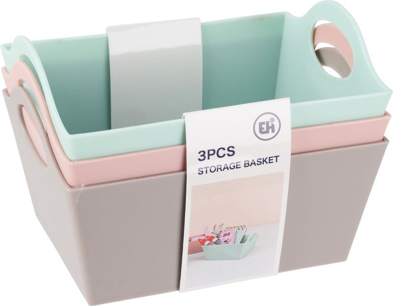 Oppbevaringskurver 3pk