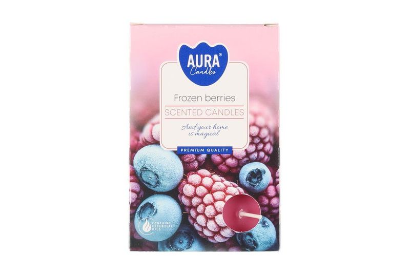Duftlys telys Frozen Berries 6pk