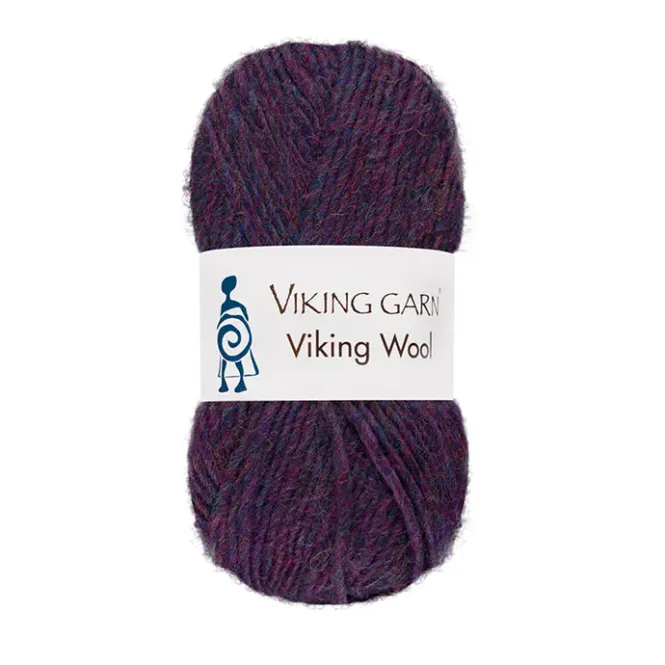 Hovedbilde Viking wool møørkelilla 569