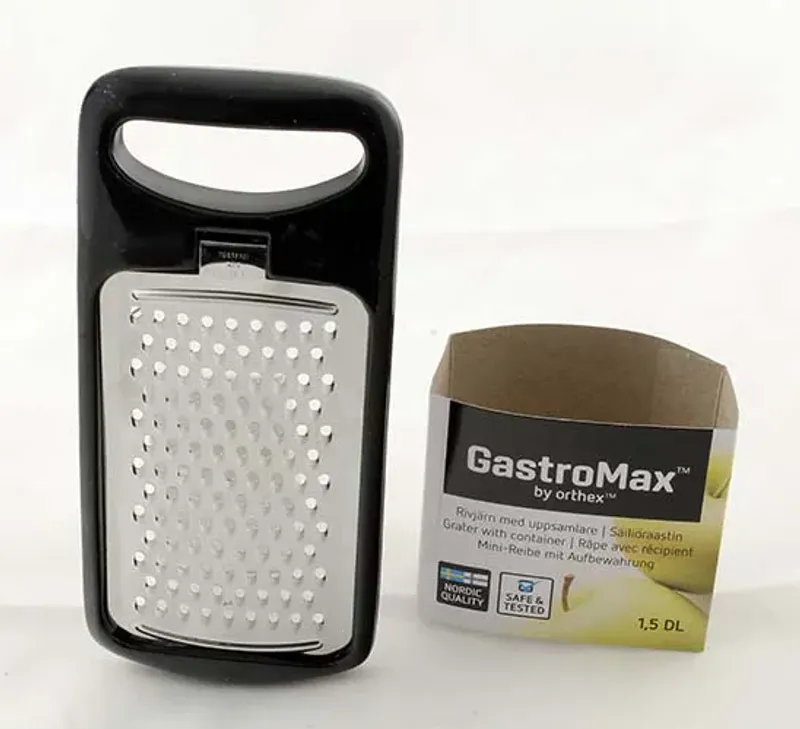 Muskatjern med beholder GastroMax