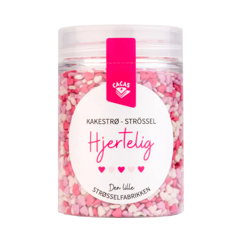 Kakestrø Hjertelig minihjerter