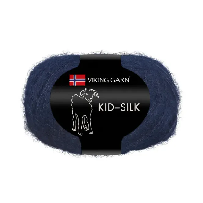 Hovedbilde Kid silk mørk jeansblå 327