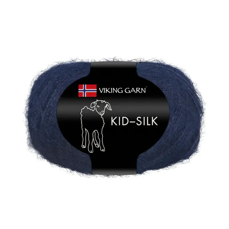 KID SILK MØRK JEANSBLÅ 327