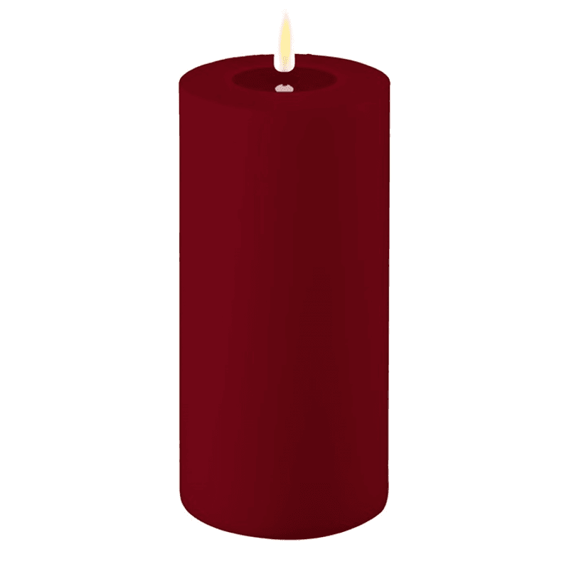 Kubbelys LED Utendørs 10X20cm Bordeaux