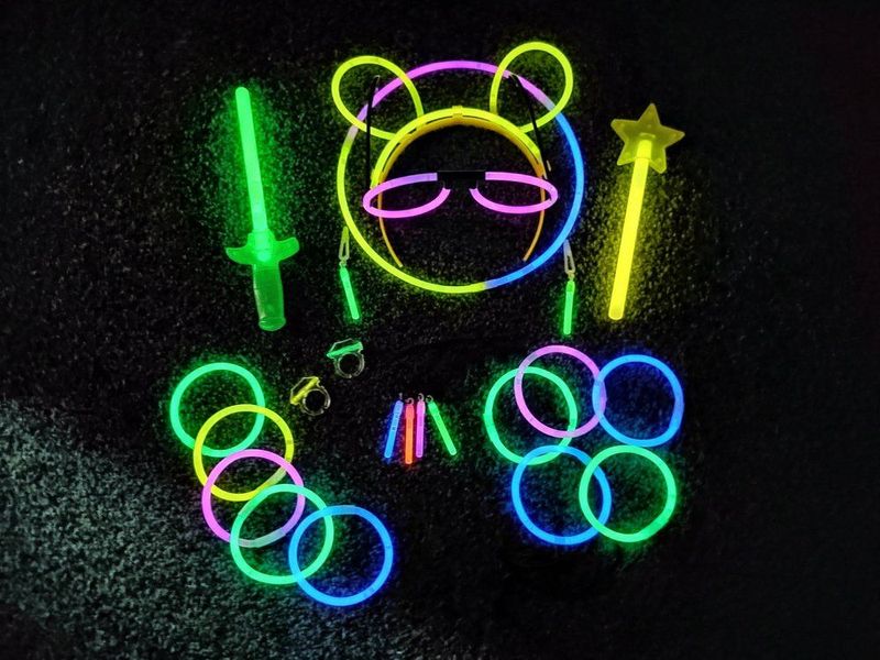 Glow stick partypakke 60deler