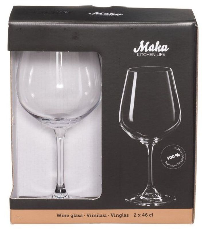 Maku Vinglass i krystall 46cl 2pk