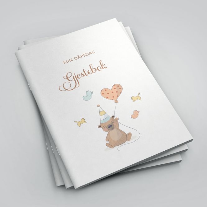 Hovedbilde Gjestebok - Min dåpsdag