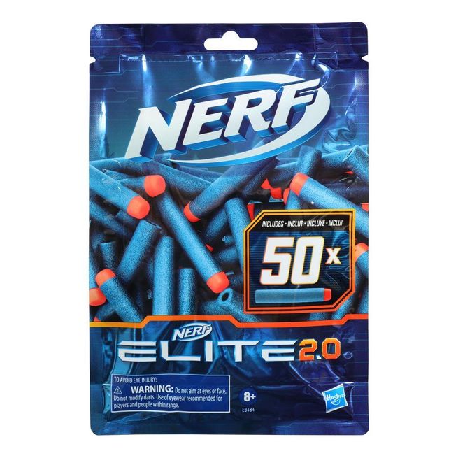 Hovedbilde Nerf Elite 2.0 Piler 50pk