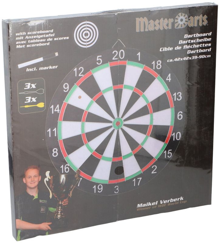 Dart med 6 piler Ø41cm
