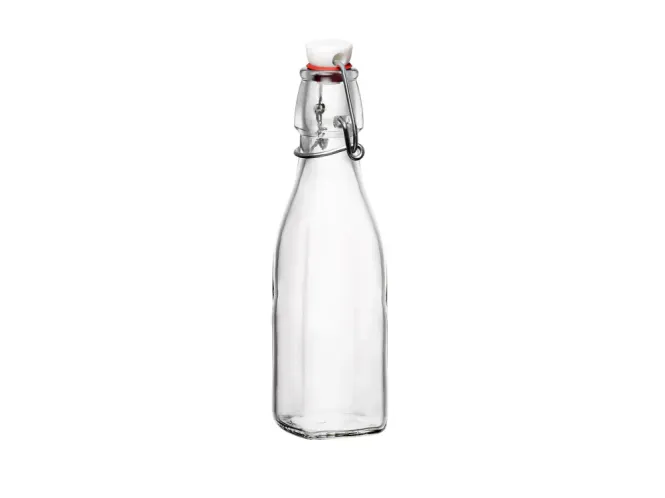 Hovedbilde Glassflaske med patentkork 0.25L Bormioli