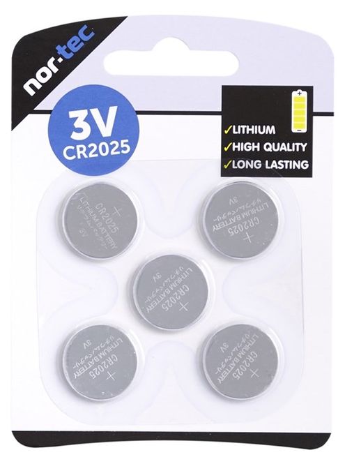 Hovedbilde Batteri CR2025 5pk