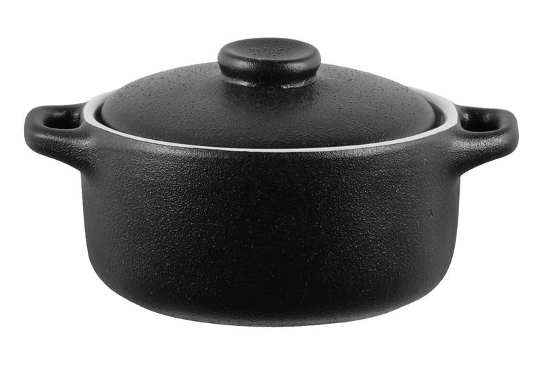 Maku mini robust ildfast skål med lokk 10cm