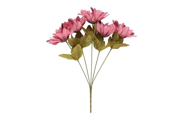 Dahlia bukett 40cm, 3 ass farger