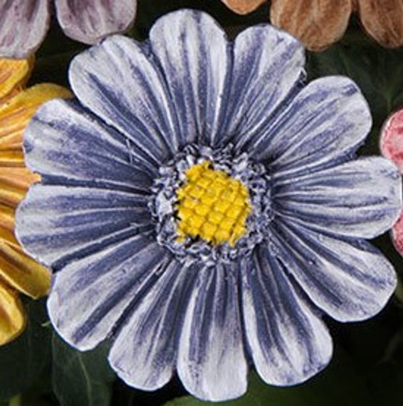 Blomst på pinne 3cm mix