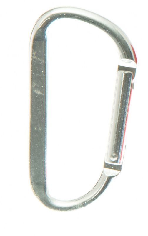 Karabinkrok i aluminium, ass farger