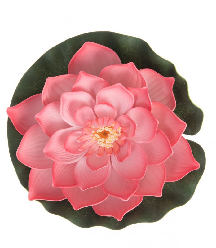 Lotus flytende 10cm, 3 ass farger