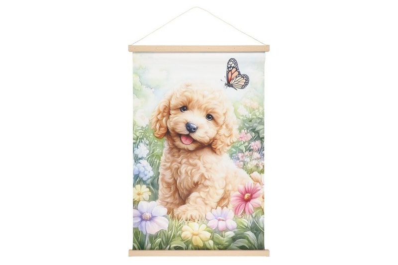 Veggbilde hund/katt 60x90cm