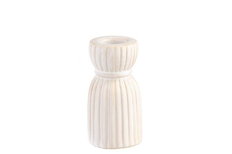 Lysestake hvit 9cm