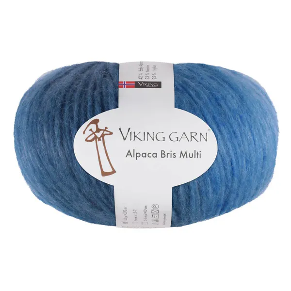 ALPACA BRIS MULTI BLÅ 322