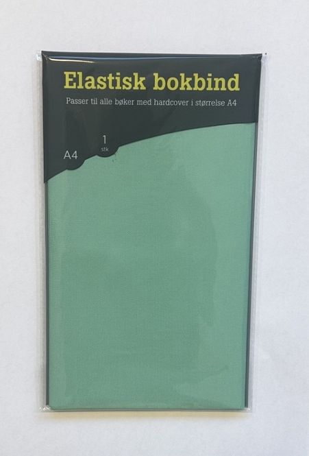 Hovedbilde Elastisk bokbind grønn A4