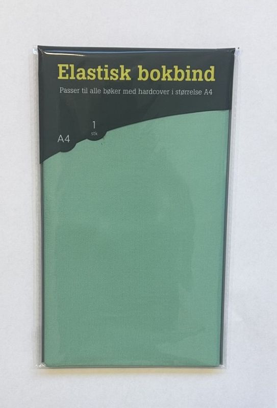 Elastisk bokbind grønn A4
